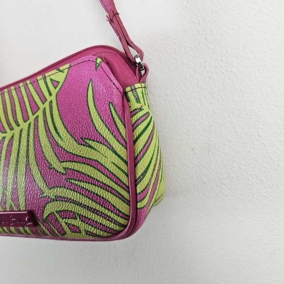 Vera Bradley "PALM FRONDS" Small CROSSBODY BAG - Picture 3 of 10